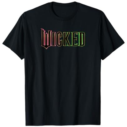 Wicked Pink And Green Logo T-Shirt