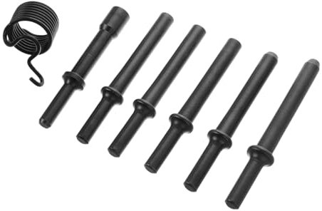 BELLIFFY Air Hammer Rivet Tool Kit Punch Set Tools Pneumatic Hammer Woodworking Set