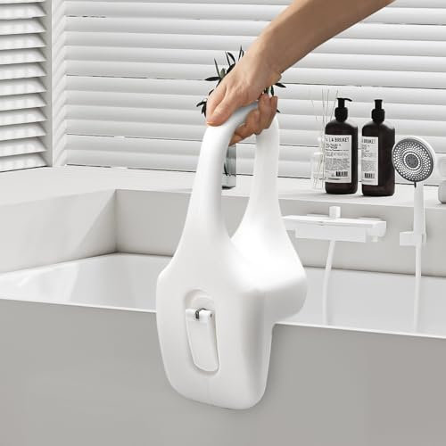 Ayuda para Entrar en la bañera para Personas Mayores, Barra de Apoyo para Entrar en la bañera, Material Moldeado por soplado de PE, hasta 136 kg para Personas Mayores, niños y Mujeres Embarazadas