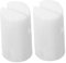 Kisangel 2pcs String Pillow Strings Banjo Bone Nut Blank Banjo Nuts Banjo Nut Blank Banjo Replacement Parts Bone Fifth-string Nut Banjo Nut Replacement Kit Bone Bridge Pins White Beef Bone