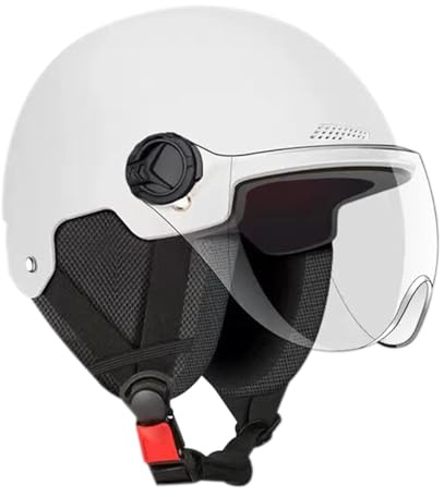 Fahrradhelm Mit Visier Scooter Helm Fahrradhelm Skaterhelm Für Herren Und Damen Helme Für Elektroroller Mit Abnehmbarer Schutzbrille Visier Mountainbike Helm Rennradhelm Erwachsen Für Scooter, Skaten