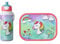 Mepal - Lunch-Set Campus - Lunch-Set für Kinder mit Pop-up Trinkflasche & Lunch Box - Lunch-Set für die Schule oder unterwegs - Spülmaschinenfest & BPA-frei - 400 ml + 750 ml - Unicorn