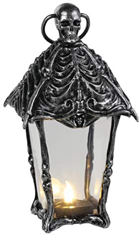 Crazy Bonez Gothic Lantern – 12 Halloween Skull Lantern Decoration