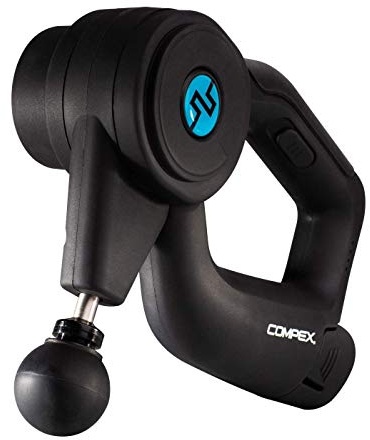 Compex FIXX1.0 | Pistola Massaggio Muscolare | 3 velocità Regolabili | Testa Regolabile in 3 Posizioni | Massaggiatore ergonomico per sciogliere Le tensioni e rilassare i Muscoli