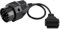 Kabelstecker, Runddiagnose OBD2 Adapter Scanner Kabelstecker OBD II Adapter - 20 Pin auf 16 Pin