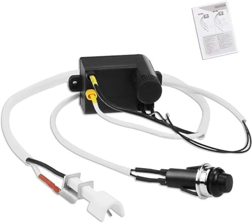 GFTIME 7642 Grill Igniter for Weber Spirit E/S-210, E-310, SP-310 with Front Burner Knobs, Electronic Ignitor Kit, Easy Ignition, Gas, Stainless Steel, Outdoor