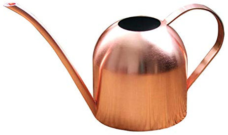 WFZ17 1000ml Stainless Steel Watering Cans Long Mouth Succulent Plants Small Watering Pot Rose Gold