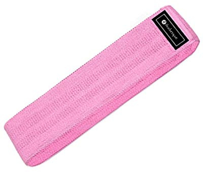 Arabesque Hüftbandes Fitness bänder Fitness Fitnessband Gummi Krafttraining Resistance Band Gummiband Fitness ATG2 (Rosa)