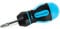 MichaelPro MP002005 8-Piece Multibit Screwdriver, Stubby Multi Screwdriver with 3 Slotted, 2 Philips and 2 Star, 7 in 1 Stubby Ratchet Screwdriver Short Nut Driver