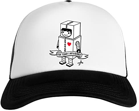 for Today I Am A Robot Unisex Baseball Snapback Kappe Cap