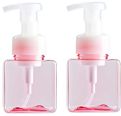 Dispensador de loción botella dispensador de jabón Pack de 2 Espuma de jabón distribuidor vacío / recargable que hace espuma de la bomba de jabón Dispensadores Plaza dispensador de jabón for el hogar