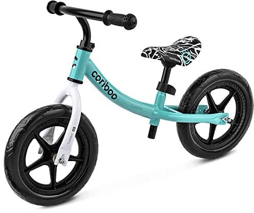 cariboo Classic Laufrad für Kinder ab 2 Jahren, leicht – nur 2,5 kg, 12 Zoll Räder, Einstellbarer Sitz und Lenker, bis 30 kg