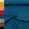 MAGAM-Stoffe Greta Musselin Stoff Double Gauze uni Oeko-Tex Meterware 50cm (16. Petrol)