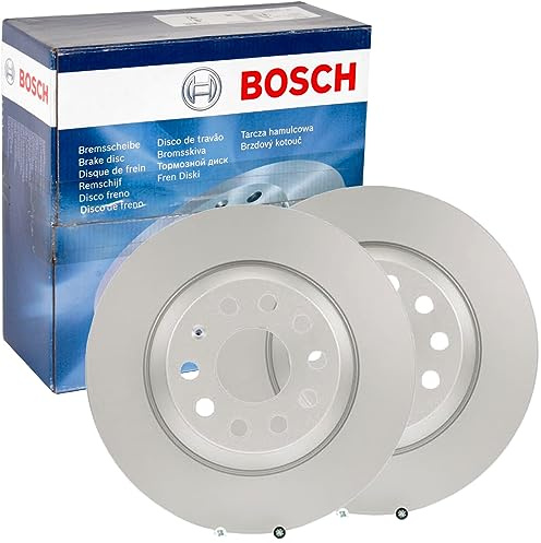 BOSCH 0 986 479 A84 2x Bremsscheiben Hinten Ø300mm voll Kompatibel mit VW Golf 7 Schrägheck 5G1, BQ1, BE1, BE2 3Q0615601A BD 2144 BD2144