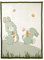 The White Cradle gestrickte Babydecke aus Bio-Baumwolle für Wiege/Kinderbett, ultraweich und warm, dick, Aber sehr leicht, Babys (100x80 cm) – Kaninchen