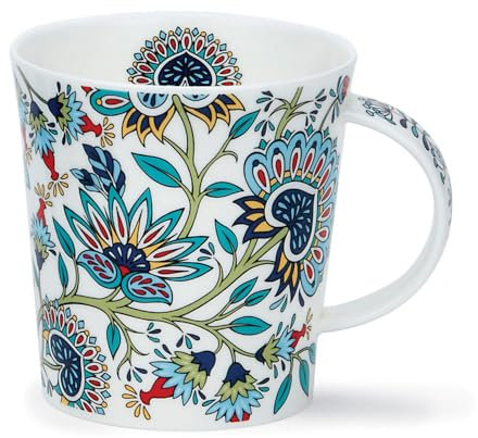 Dunoon Lommond Mug Jacobean en porcelaine fine Blanc 0,32 l