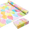 Geschenkpapierrolle, 12 m, farbiger Ballon, 80 g, recycelbar, umweltfreundlich, bunt, Geschenk für Geburtstagsgeschenk, Party-Dekorationen (43 cm x 12 m)