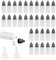 YOUNTHYE 200PCS 10ml Dropper Bottle, Plastic Dropper Bottle Squeezable Clear Empty Eye Drop Bottles Refillable Essential Oil Bottles with Caps for Home, Travel, Work