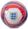 Hy-Pro Officially Licensed England FA Cyclone Football | Size 5, Training, Match, Merchandise, Collectible For Kids and Adults, Red/Blue