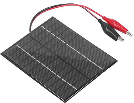 Panneau Solaire 2W 12V Epipex, Panneau en Polysilicium 12V sans Batterie, Panneau Photovoltaïque pour Panneaux Solaires