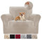 Sofa überzug 1 Sitzer (70-110cm) Stretch, Super Elastisch Sofabezug Mit Armlehnen,Kratzfester rutschfest Sofa Cover für Hunde Katzen und Haustiere, Weich und Bequem