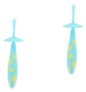 Healvian 2 Teiliges Zahnbürsten Handbuch Aus Silikon In Babynahrungsqualität