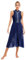 Niiyyjj Damen Lyrical Tanzkleid, Pailletten, Ballett, Gymnastik, Turnanzug, Skaten, moderne Kleider, Tanzbekleidung, Marineblau B, 46