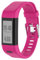 Armband Kompatibel mit Garmin Vivosmart HR+ Armband - Sport Silikon Uhrenarmband Smartwatch Ersatzbänder für Vivosmart HR+ (Hotpink)