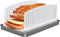 Homgaty Upgrade Bread Slicer for Homemade Bread, Bread Cutter Slicer with Crumb Tray, Bread Slicer Guide Adjustable Width Length, Foldable & Compact Bread Cutter for Homemade Bread Toast Bagel Cakes