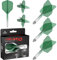Mission Darts Force 90 | Integriertes präzisionsgeformtes Dart-Flight und Schaftsystem, Packung mit 3 professionellen, sehr langlebigen kombinierten Dart-Flights und Schäften, Standard Nr. 6