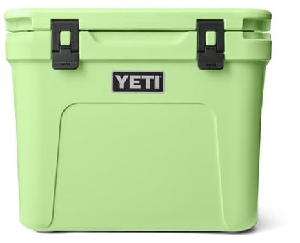 YETI Roadie 32 Wheeled Cool Box, Insulated Hard Cooler, Key Lime