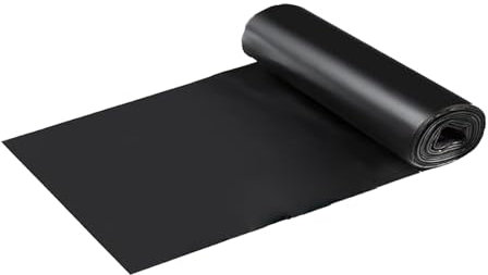 Teichfolie aus Polyethylen mit hoher Dichte, 0,12 mm, wasserdichte Membran, flexible Plane für Koi-Garten, Schwimmteich, große Folie, 1 x 1 m