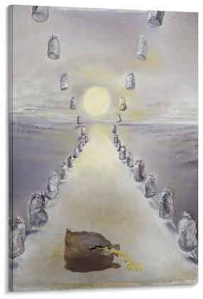 Generisch Salvador Dali Wandbild, Wandkunst, Wanddekoration, Leinwand, Gemälde, Poster, 60 x 90 cm, für mehrere Räume, einschließlich Flur