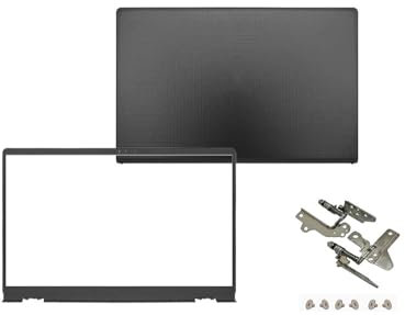 WANGHUIH LCD Back Top Cover Lid + Bezel + Screen Hinges Compatible with DELL Vostro 15 3510 3511 3520 3525 Laptop