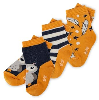 Sigikid Mädchen Sockenset 3er Mini Mädchen Magic Owl Sockenset 3er