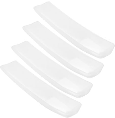 4 Pezzi custodia del telecomando custodia per telecomando in silicone protezione remota aria condizionata protettore per protettore remoto Gel di silice Trasparente