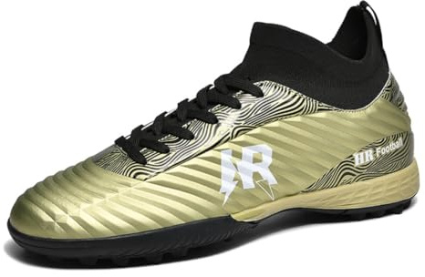 High-Top Football Boots Men's Astro Turf Trainers Outdoor Indoor Football Shoes Teens Professional Athletics Soccer Shoes