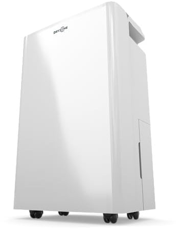 Dryzone Déshumidificateur et Purificateur d'air Électrique Avec Filtre HEPA – 12L/Jour – Anti-Condensation & Moisissures – Silencieux, Basse Consommation - Idéal pour Maison, Chambre, Buanderie