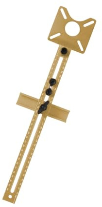 FewNvWa Router Frässchiene Kreisfräs Schablone Führungsträger Trimmer Basis Aus Robuster Legierung für Zuverlässige Handhabung für Heimwerker Professionelle M, Style A