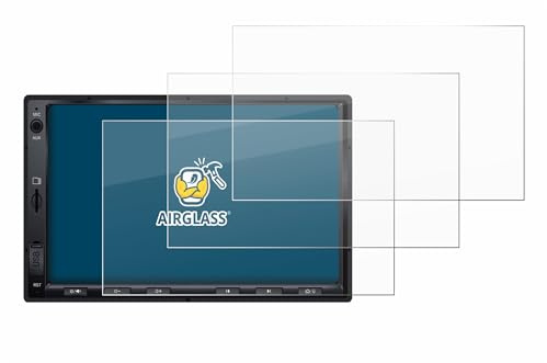 BROTECT 3 Stück Schutzglas für Atoto A5LG2A7T 7 Schutzfolie Panzer Folie Glas[Extrem Kratzfest 9H, Anti-Fingerprint, Ultra-Transparent]