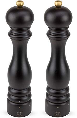 Peugeot Paris U'Select 10.75-Inch Pepper & Salt Mill Set, Chocolate