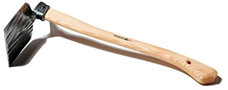 Unbekannt Handhacke, Breitblatt, mit Eschen-Kuhfußstiel (55 cm)