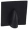 SSL 20-Pack Black Roman Nose Cover - Black Brick Buster Plate - Cable Wall Entry Tidy - Cover Satellite/Coaxial