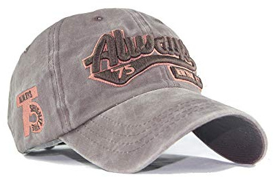 Yutdeng Retro Vintage Basecap New York Unisex Distressed Washed Baumwolle Kappe Outdoor Freizeit Hut Distressed Stickerei Cap Herren Baseballkappe Damen
