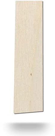 Kleenes Traumhandel Holzbuchstaben - Buchstabe aus Holz - Buchstaben für Türbeschriftung - Alphabet aus Holz für Kinderzimmer, Wohnzimmer u.v.m. - (7,5 cm, Großes I)