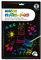 Ursus 24554600F - Magische Kratzel, DIN A4, schwarz, mit Regenbogen Effekt, 10 Bogen 250 g/qm, inklusive 1 Bambusstift und Kratzanleitung, ideal als Geschenk, bunt