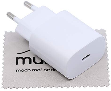 Ladegerät für Original Samsung EP-TA800 für Samsung Galaxy Z Flip 4, Z Fold 4, Xcover 6 Pro, A13 4G, A23 5G, A73 5G, M13, M23, M33, M53 5G (ohne Datenkabel) 25W mit mungoo Displayputztuch