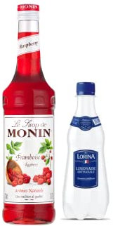 Lot sirop & limonade : Sirop - Framboise 70cl – Limonade Lorina (24x42cl)