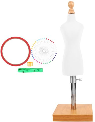 EXCEART Puppenkleid Form 1/4 Mini Schaufensterpuppe Modell Stoffkleid Kleidung Abnehmbarer Ausstellungsständer Für Puppenhaus-Ausstellungshalter Spielzeug