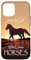 Hülle für iPhone 13 Wildes Pferd, Reiter, Natur, Mädchen, Teenager, Frauen
